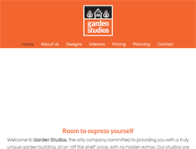 Tablet Screenshot of garden-studios.com